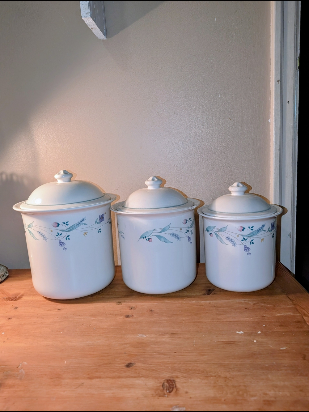 Pfaltzgraff April Canister Set - 3 Piece